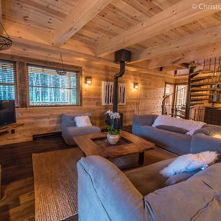 Chalet Tao Par Les Chalets Spa Canada La Malbaie Kültér fotó