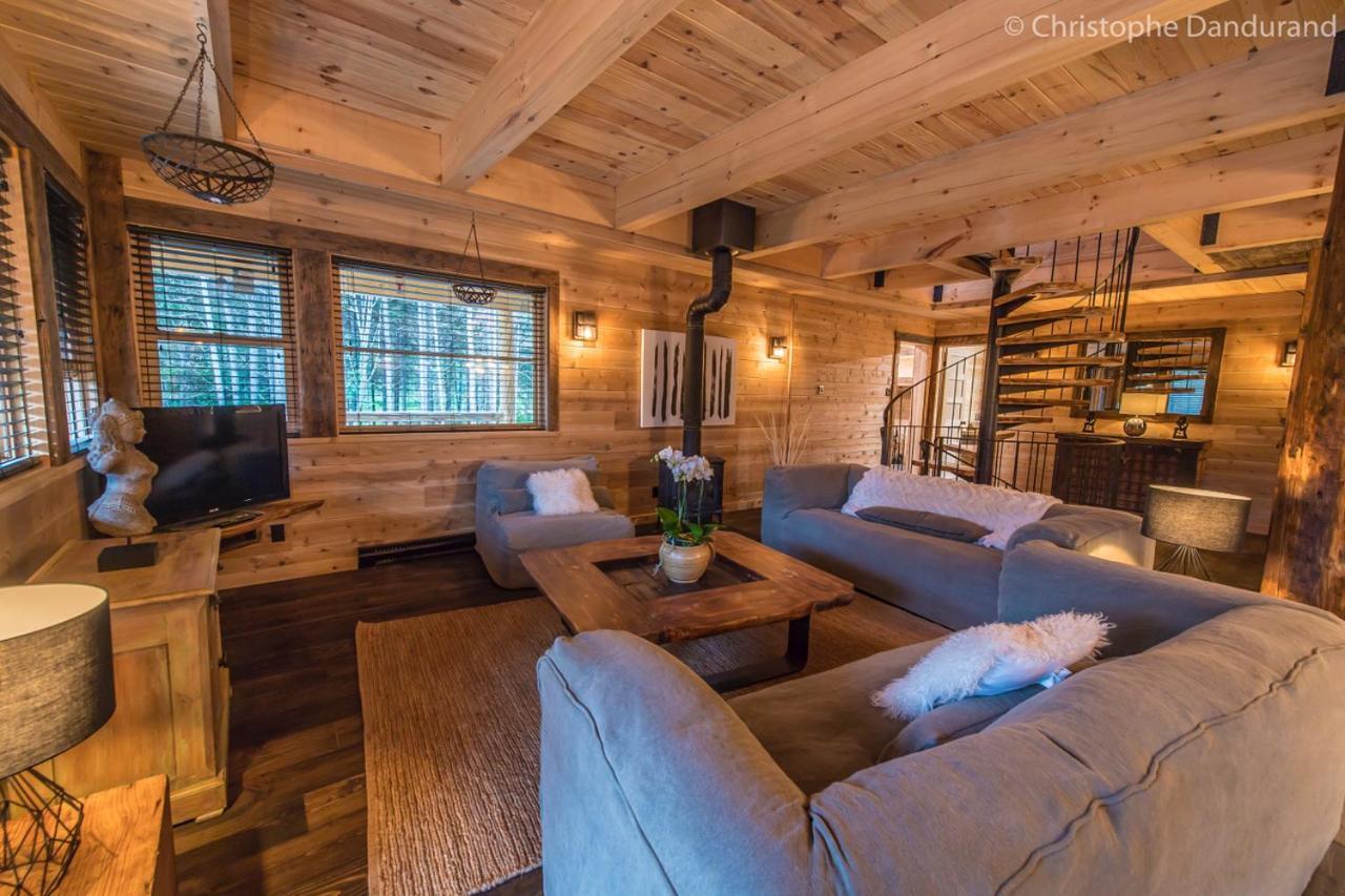 Chalet Tao Par Les Chalets Spa Canada La Malbaie Kültér fotó