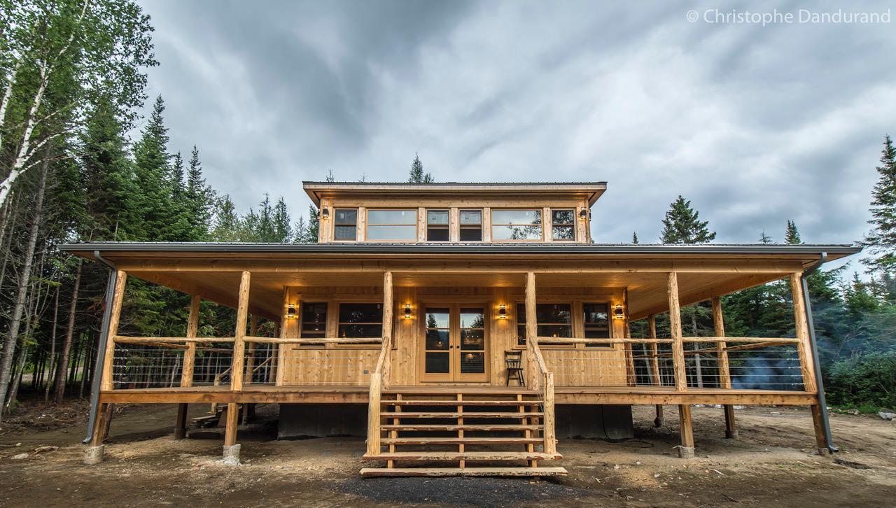 Chalet Tao Par Les Chalets Spa Canada La Malbaie Kültér fotó