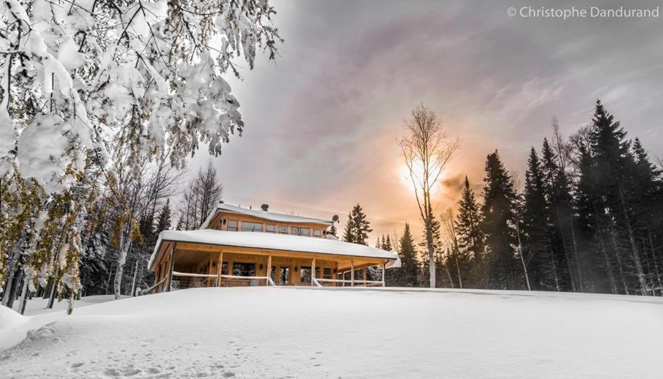 Chalet Tao Par Les Chalets Spa Canada La Malbaie Kültér fotó